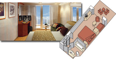 Deluxe Verandah Outside Stateroom